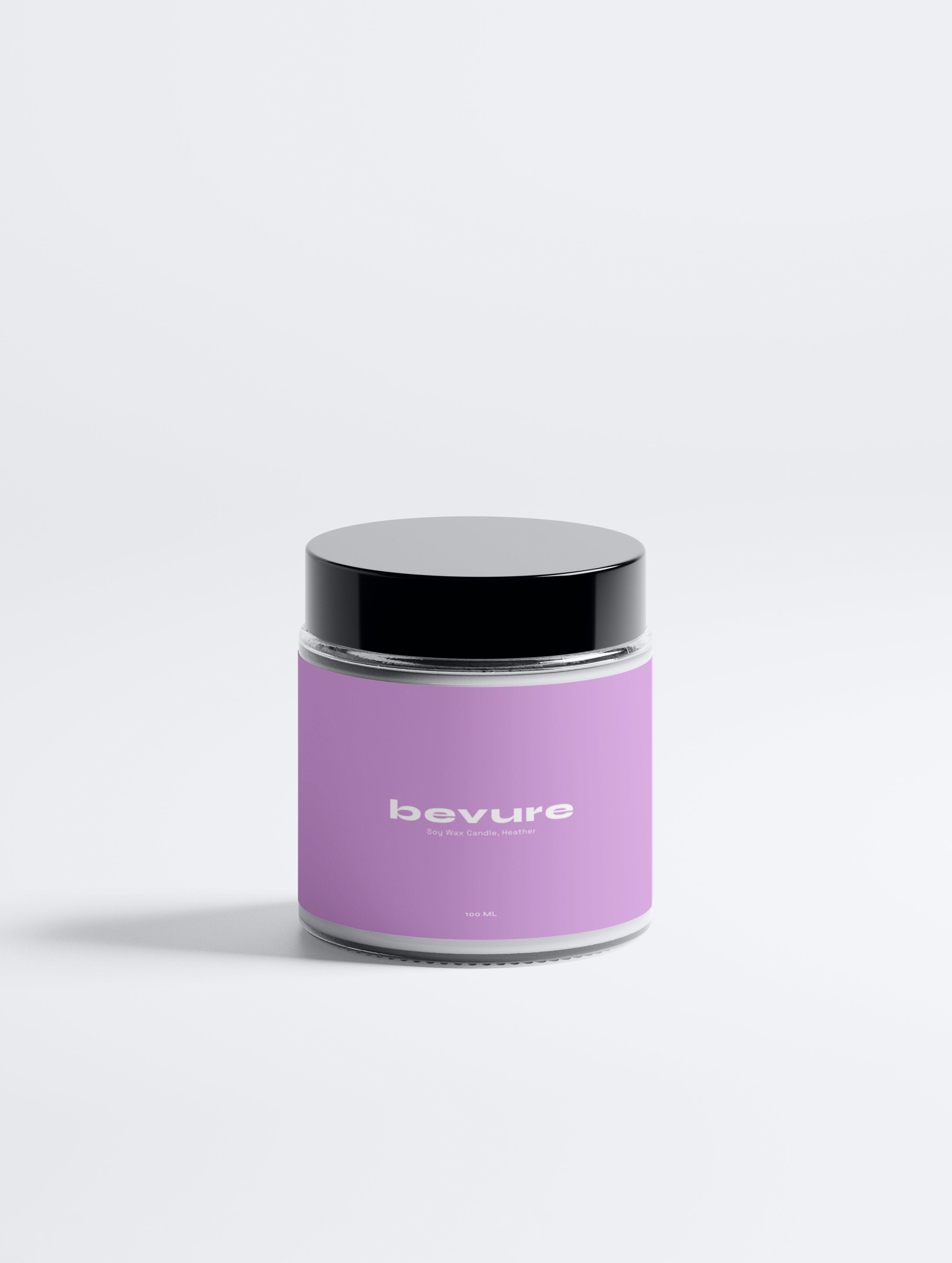 Soy Wax Candle, Heather