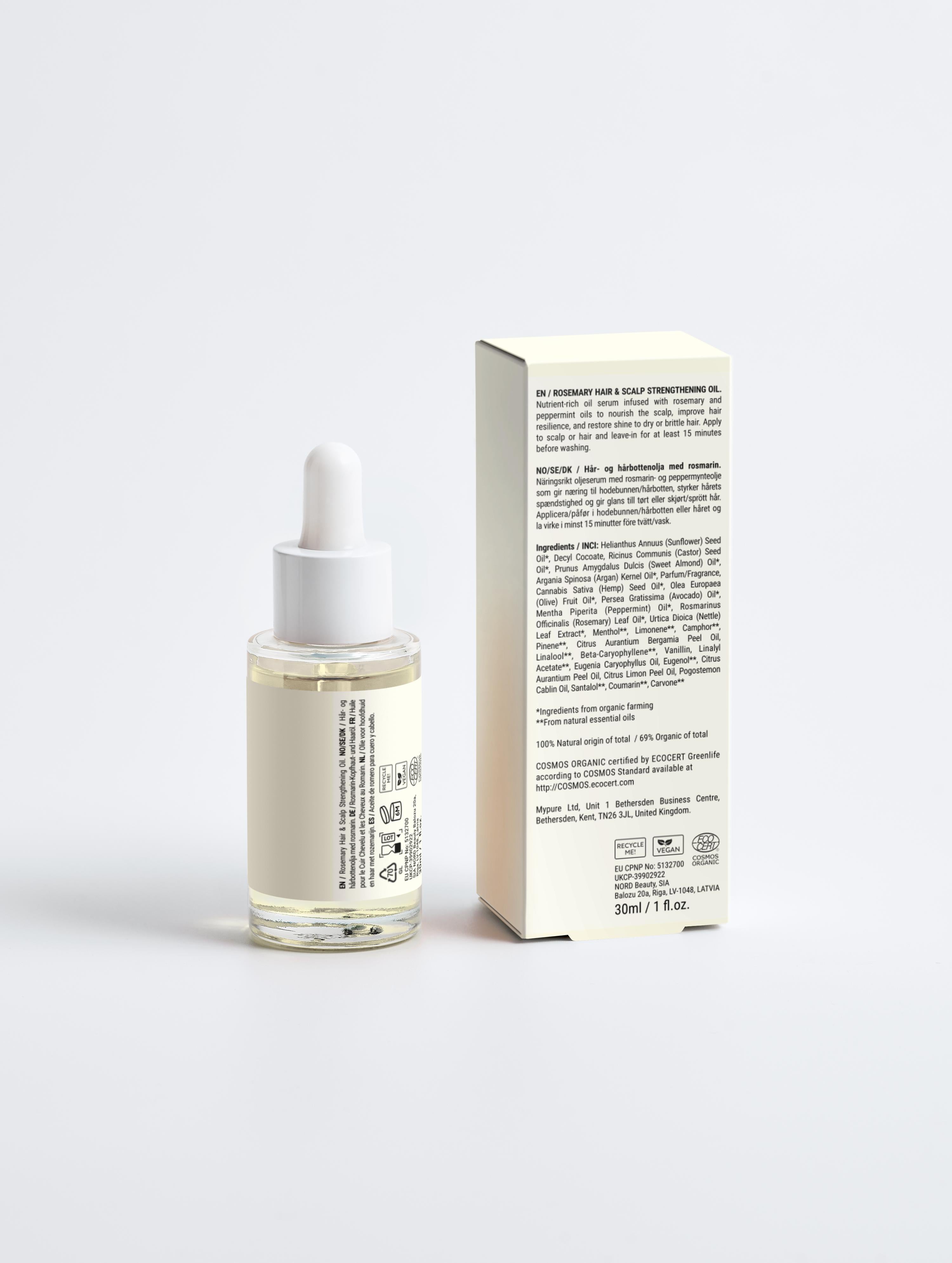 Rosemary Hair & Scalp Strengthening Oil