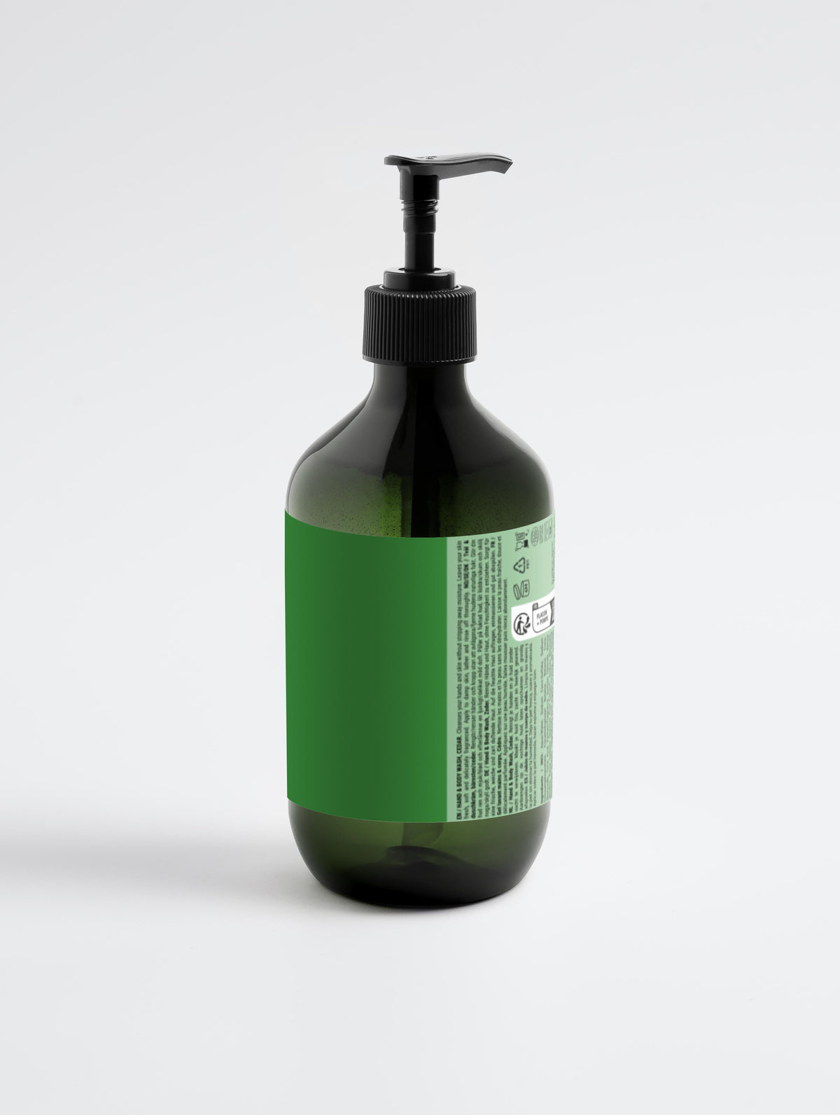 Средство для мытья рук и тела, мята и темный кедр